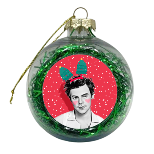 Christmas Red Harry - xmas bauble by DOLLY WOLFE