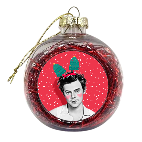 Christmas Red Harry - xmas bauble by DOLLY WOLFE