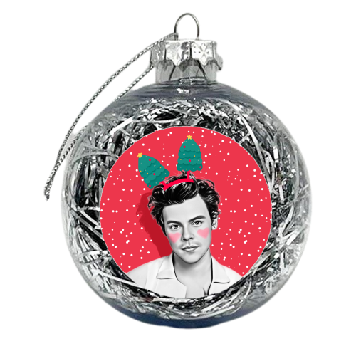 Christmas Red Harry - xmas bauble by DOLLY WOLFE
