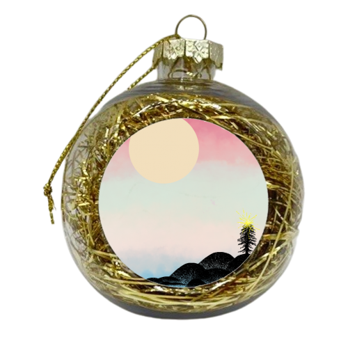 Christmas Sun - xmas bauble by Victoria Kortekaas