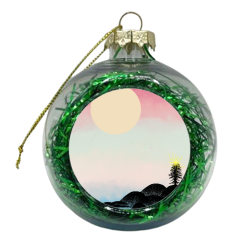 Christmas Sun - xmas bauble by Victoria Kortekaas