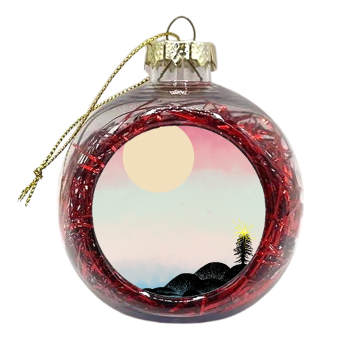 Christmas Sun - xmas bauble by Victoria Kortekaas
