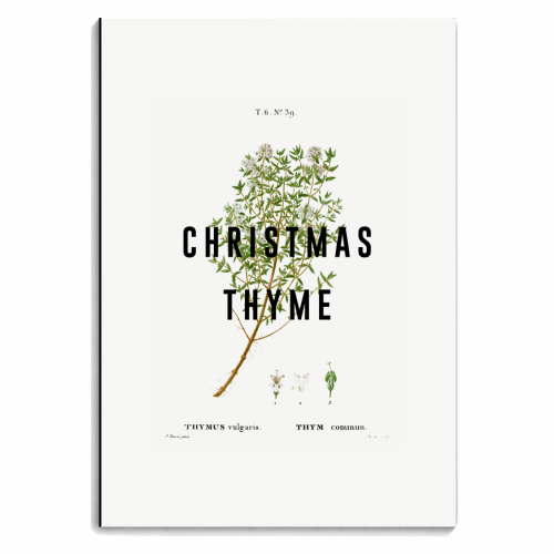 Christmas Thyme - personalised A4, A5, A6 notebook by The 13 Prints