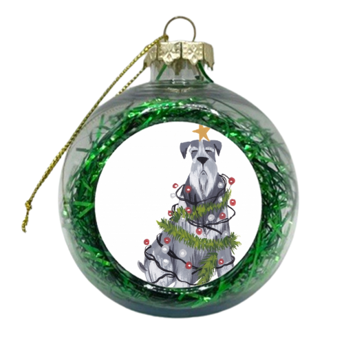 CHRISTMAS TREE - xmas bauble by Louisa kewell