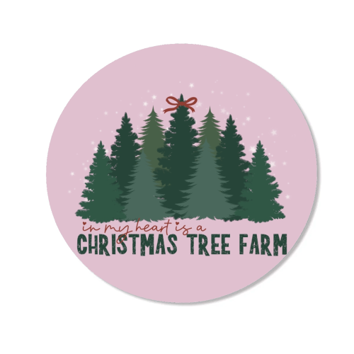 Taylor's Christmas Tree Farm - Magnet by Giddy Kipper