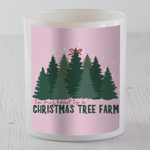 Taylor's Christmas Tree Farm - scented candle by Giddy Kipper