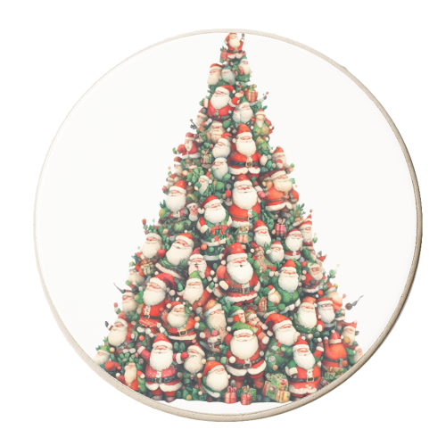 Christmas tree - personalised beer coaster by ara liliput