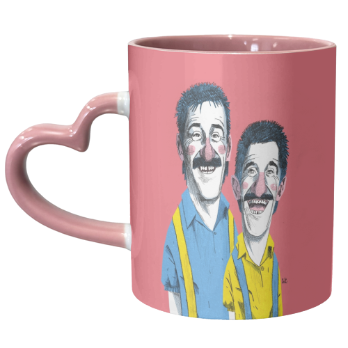 Chuckle Brothers - unique mug by Alexander Jackson