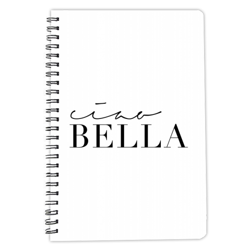 Ciao Bella - personalised A4, A5, A6 notebook by Toni Scott