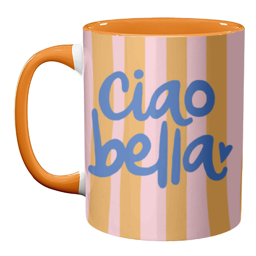Ciao Bella - unique mug by The Boy and the Bear