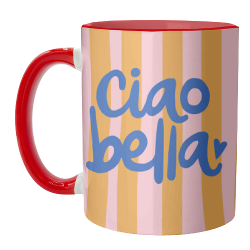 Ciao Bella - unique mug by The Boy and the Bear