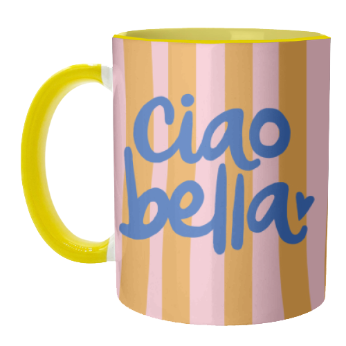 Ciao Bella - unique mug by The Boy and the Bear