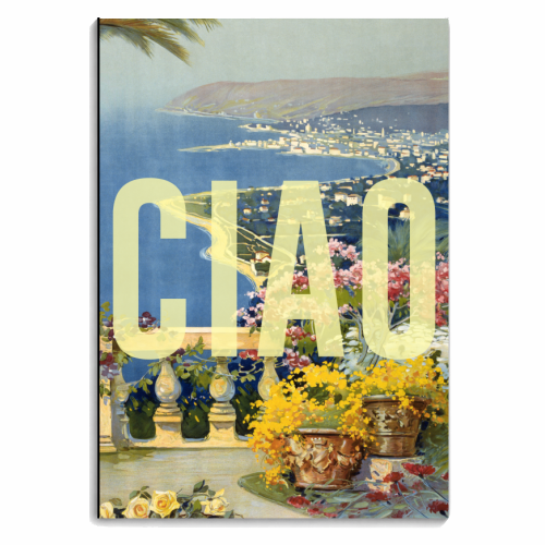 Ciao - personalised A4, A5, A6 notebook by The 13 Prints