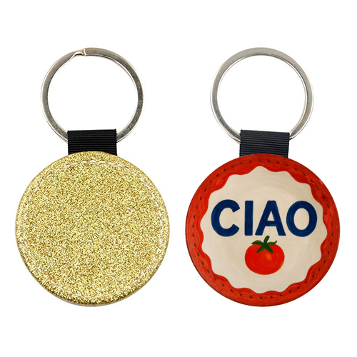 Ciao Tomato - keyring by Ms Doodle