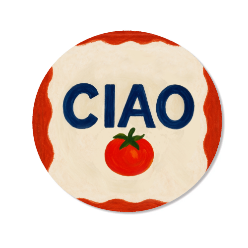 Ciao Tomato - Magnet by Ms Doodle