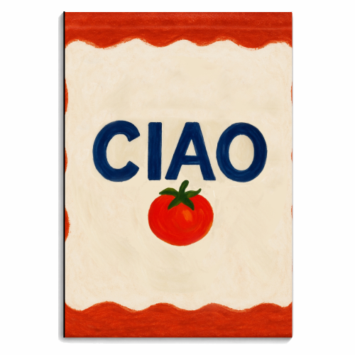 Ciao Tomato - personalised A4, A5, A6 notebook by Ms Doodle