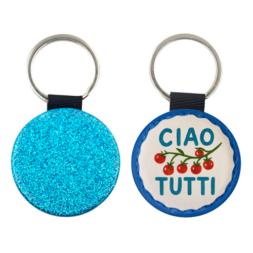 Ciao Tutti - keyring by Ms Doodle