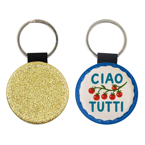 Ciao Tutti - keyring by Ms Doodle