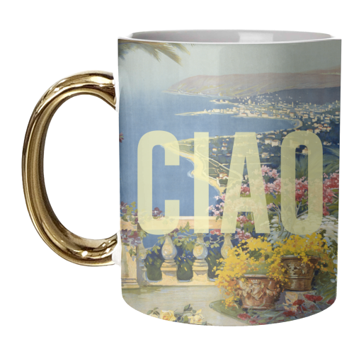 Ciao - unique mug by The 13 Prints