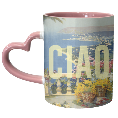 Ciao - unique mug by The 13 Prints