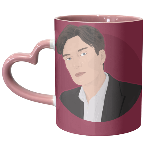Cillian Murphy - unique mug by Pink and Pip