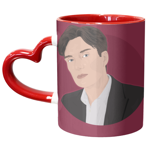 Cillian Murphy - unique mug by Pink and Pip