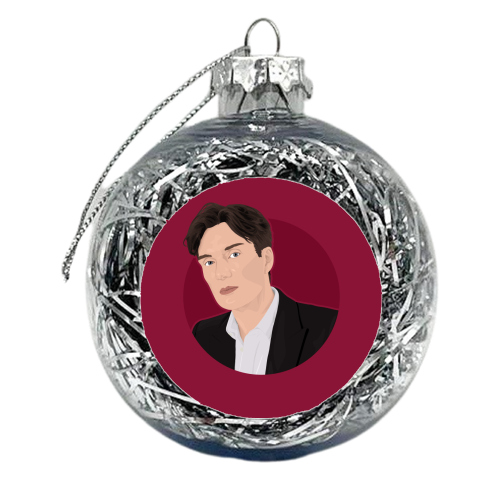 Cillian Murphy - xmas bauble by Pink and Pip