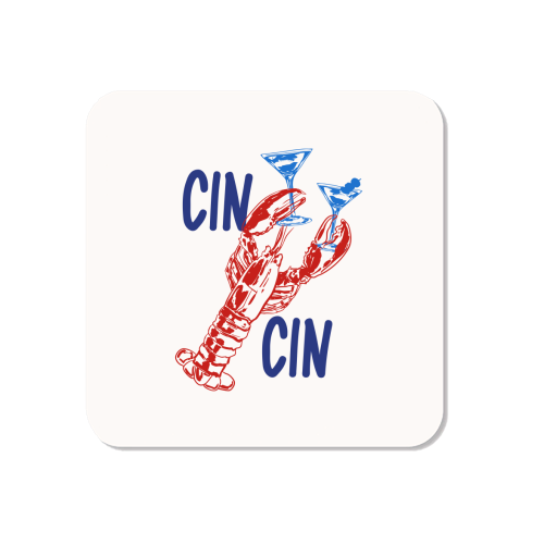 Cin Cin Lobster Illustration - Magnet by EZbie