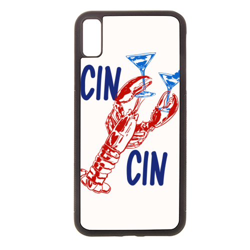 Cin Cin Lobster Illustration - stylish phone case by EZbie