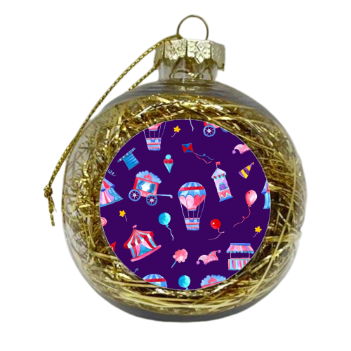 circus fun - xmas bauble by haris kavalla