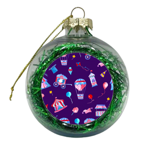circus fun - xmas bauble by haris kavalla