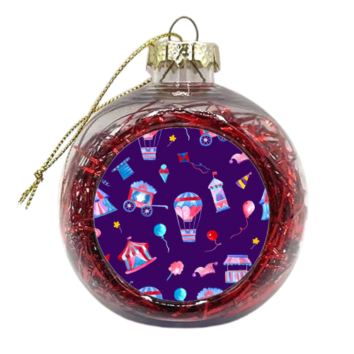circus fun - xmas bauble by haris kavalla