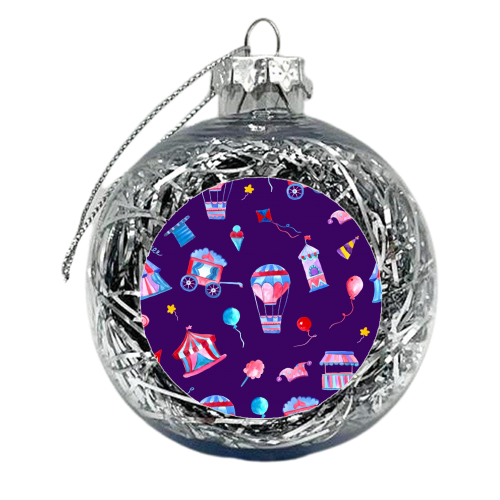 circus fun - xmas bauble by haris kavalla