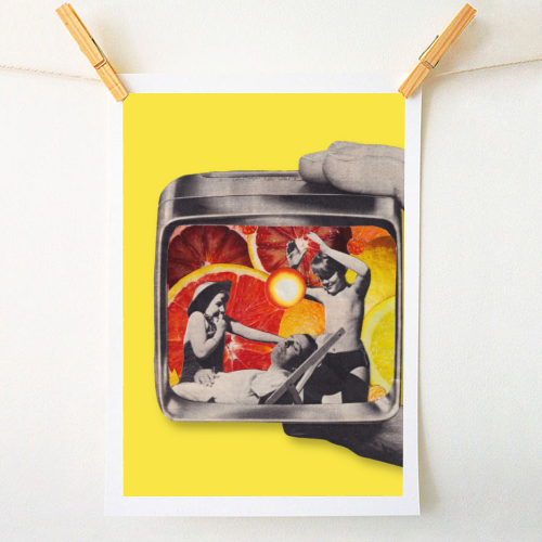 Citrus Days - A1 - A4 art print by OhMC! Designs