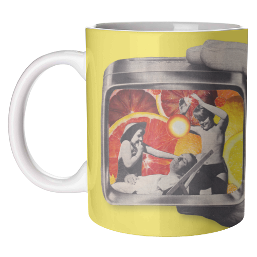 Citrus Days - unique mug by OhMC! Designs