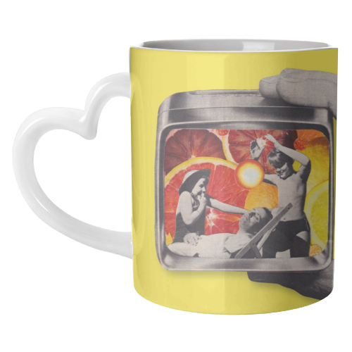 Citrus Days - unique mug by OhMC! Designs