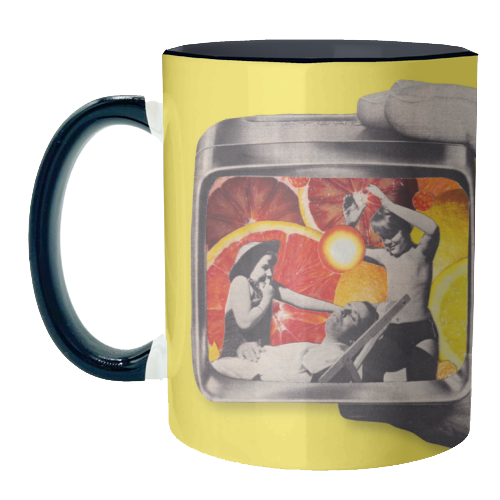 Citrus Days - unique mug by OhMC! Designs