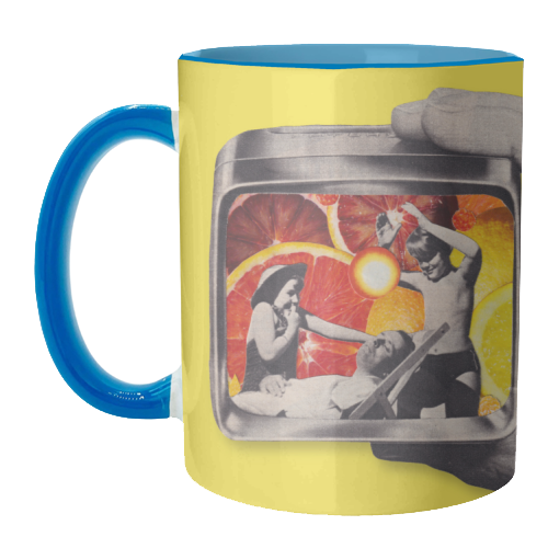 Citrus Days - unique mug by OhMC! Designs