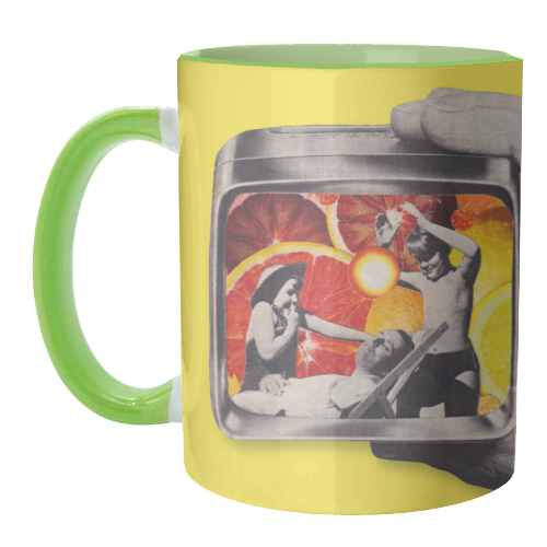 Citrus Days - unique mug by OhMC! Designs