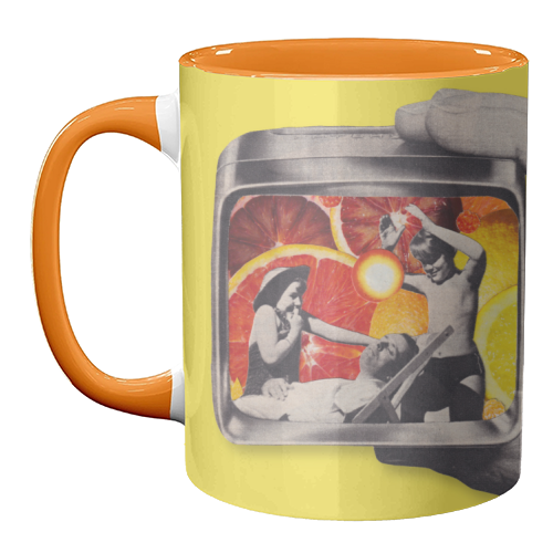 Citrus Days - unique mug by OhMC! Designs