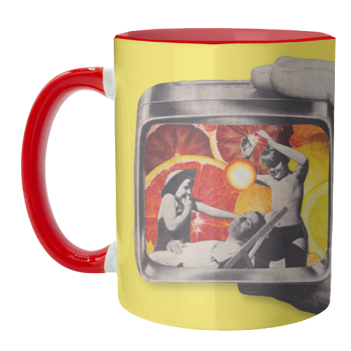 Citrus Days - unique mug by OhMC! Designs
