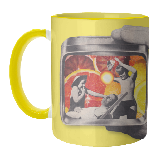 Citrus Days - unique mug by OhMC! Designs