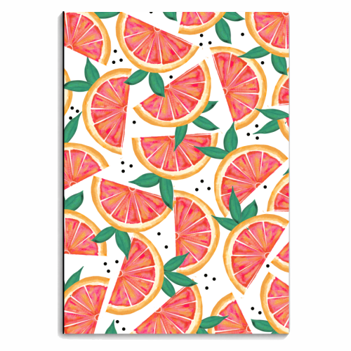 Citrus Surprise - personalised A4, A5, A6 notebook by Uma Prabhakar Gokhale