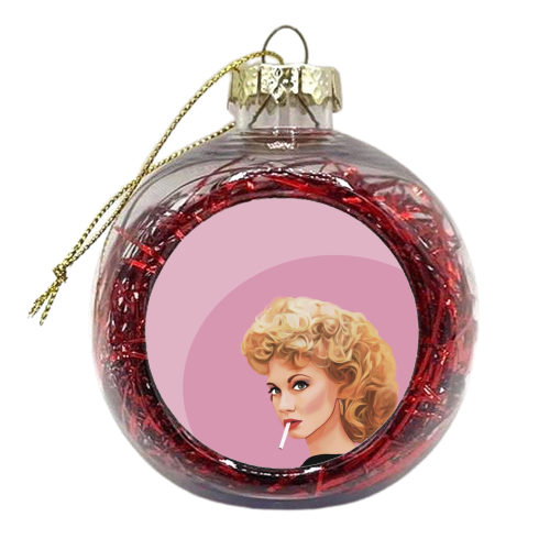 Classic Films: Grease Sandy - xmas bauble by Giddy Kipper