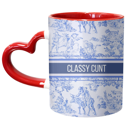 CLASSY C - unique mug by Lilly Rose