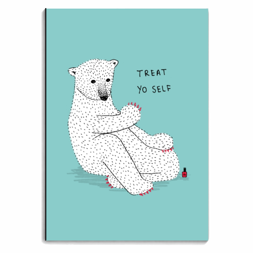 Classy Claws - personalised A4, A5, A6 notebook by Martina Scott