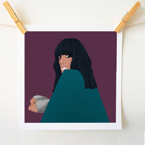 Claudia - A1 - A4 art print by The Queer Store