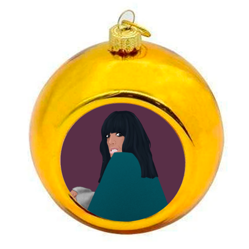 Claudia - colourful christmas bauble by The Queer Store