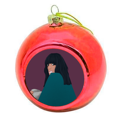 Claudia - colourful christmas bauble by The Queer Store