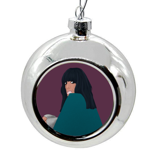 Claudia - colourful christmas bauble by The Queer Store
